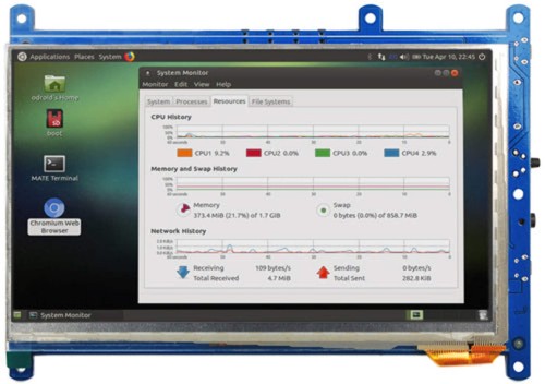 Odroid vu7a plus 7inch - plus, hdmi